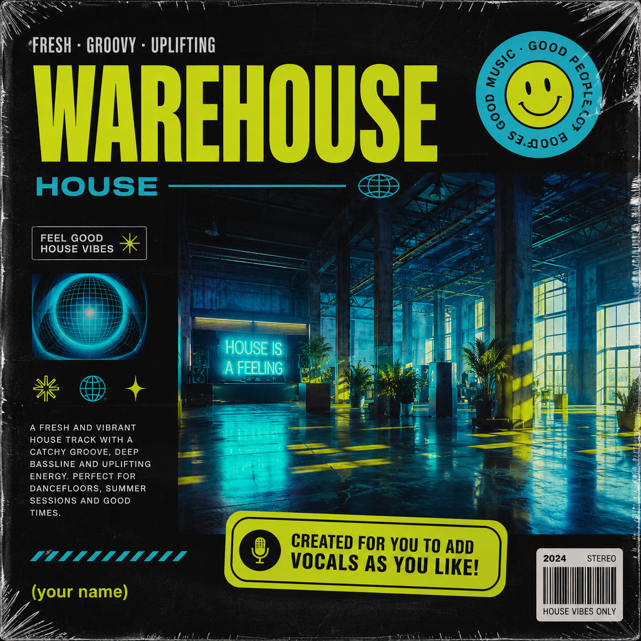 WAREHOUSE — House ghost produced track artwork