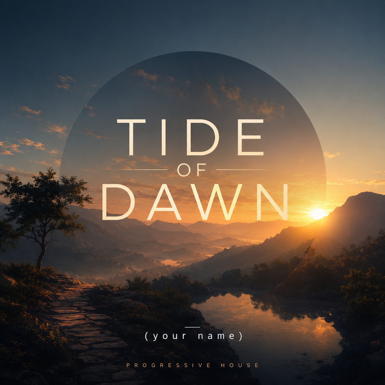 TIDE OF DAWN — Progressive House ghost produced track artwork